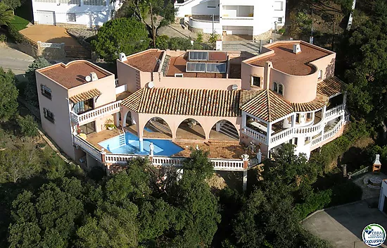 Villa avec vue imprenable sur la mer à Mas Fumats