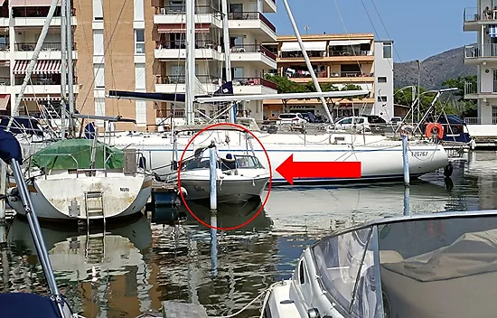 Vente d'amarre au Port Trebol, Santa Margarita, Roses