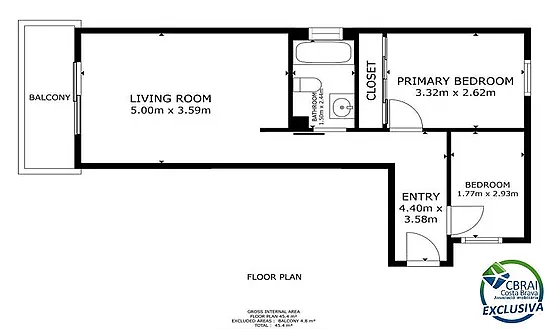 PORT MOXÓ Apartamento con dos dormitorios, vistas al canal y parking exterior privado