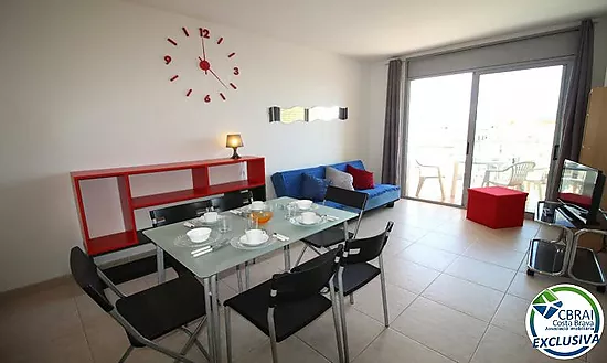 PUIG ROM EMPURIABRAVA Appartement avec parking privé et solarium et piscine communautaire