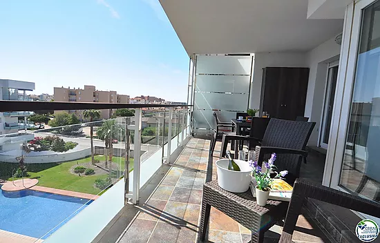 Apartment - Apartment for sale in Roses, with 45 m2, 1 bedroom, 1 bathroom, Swimming pool, parking a