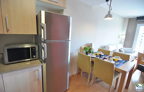 Apartment - Apartment for sale in Roses, with 45 m2, 1 bedroom, 1 bathroom, Swimming pool, parking a