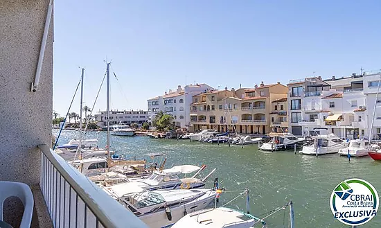 PORT MOXÓ Apartamento vista a canal con amarre, parking y trastero