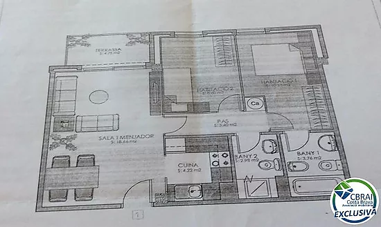 PUIG ROM EMPURIABRAVA Appartement de deux chambres, piscine commune et licence touristique