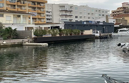 Casa de Pescadors con amarre privado en Santa Margarita Rosas