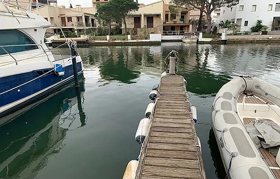 Casa de Pescadors con amarre privado en Santa Margarita Rosas