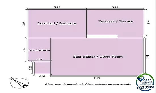 Bel appartement dans un quartier calme de Santa Margarita Roses